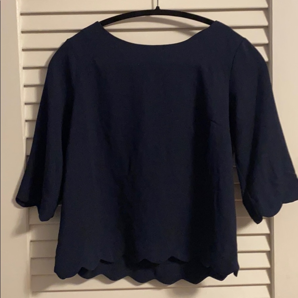Blue blouse